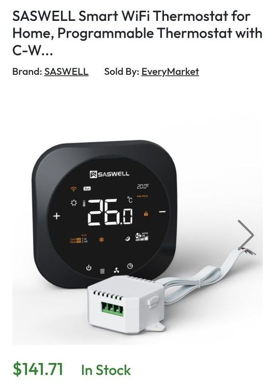 Smart WiFi Thermostat for Home