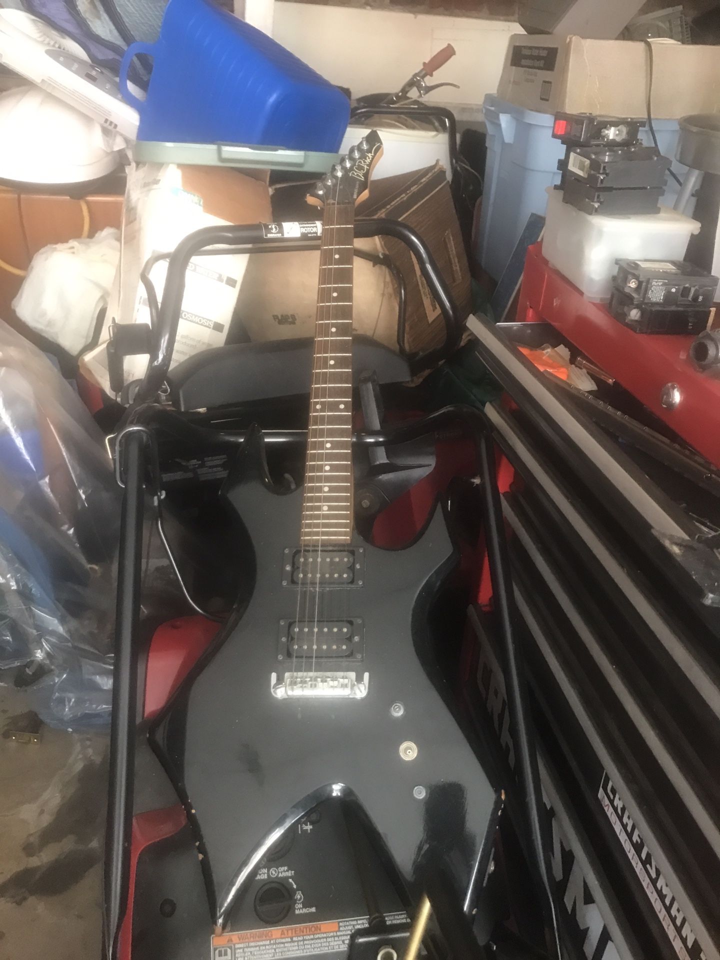 BC.   RIC.H.   ELECTRIC.  GUITAR.  WARLOCK.  Made.  In Korea 