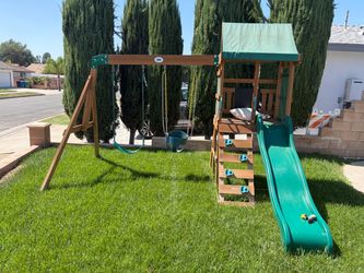 Wood Playset Swing set