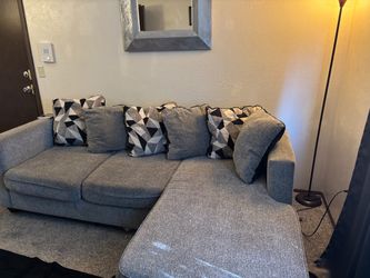 Used Grey Sofa