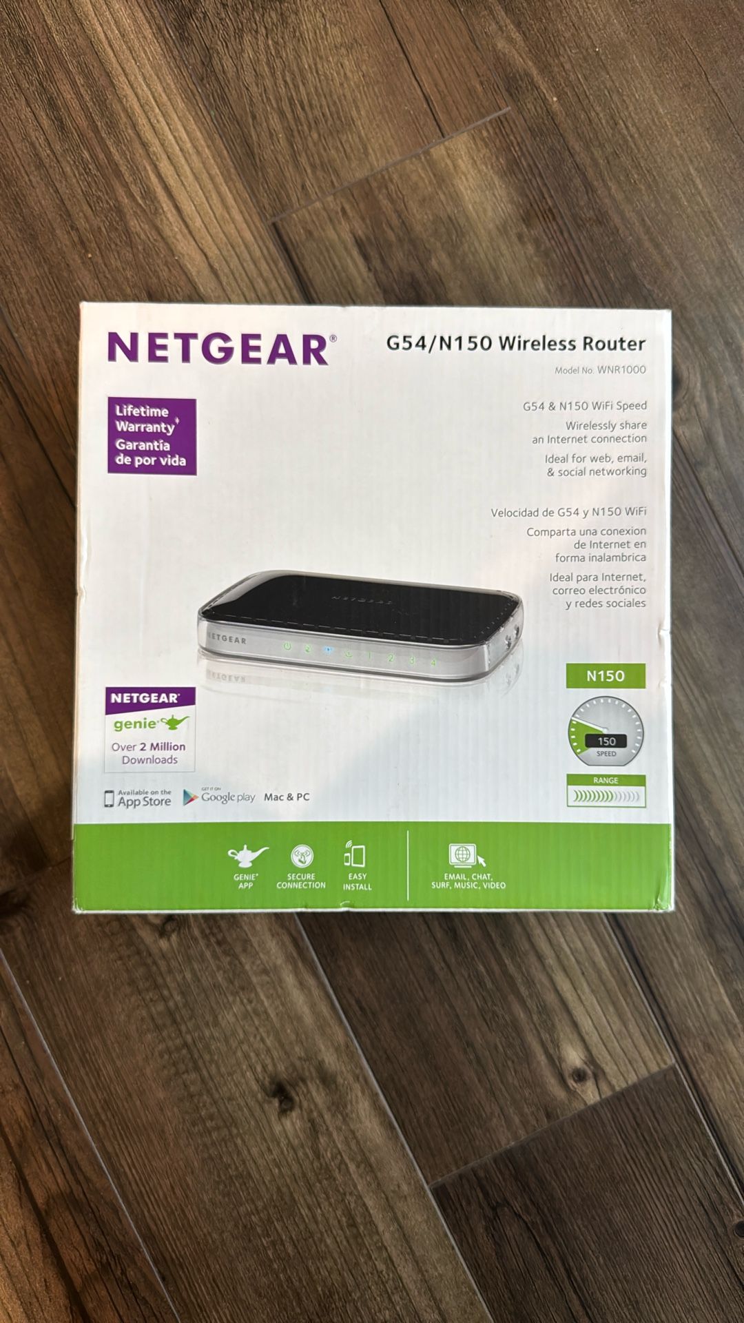 Netgear N150 Wireless Router WNR1000v3