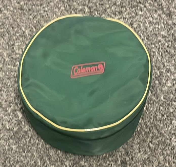 Vintage camping kitchen kit, nesting, Coleman, c. 1980s
