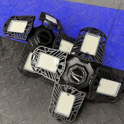 💡 Adjustable LED Garage Lights (Set of 3) – Super Bright!