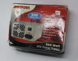 Brand new 500 Watt ATX Computer Power Supply 