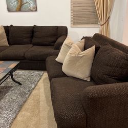 Brown Couches 