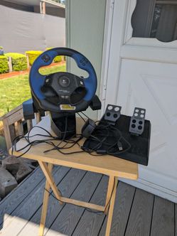 Logitech driving force set  it's for a PS 2 will take reasonable offers