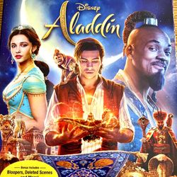 NEW ALADDIN (movie) BLU-RAY MOVIE. NO DIGITAL
