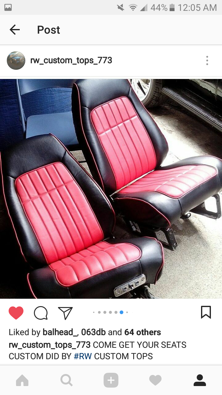 R&w custom top and seat