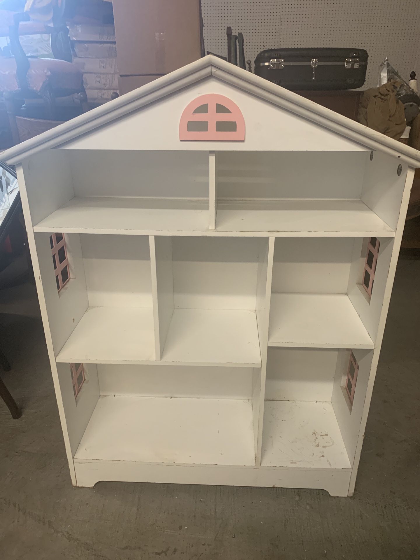 Adorable Unique Doll House, Bookshelf or Decor Display Cabinet