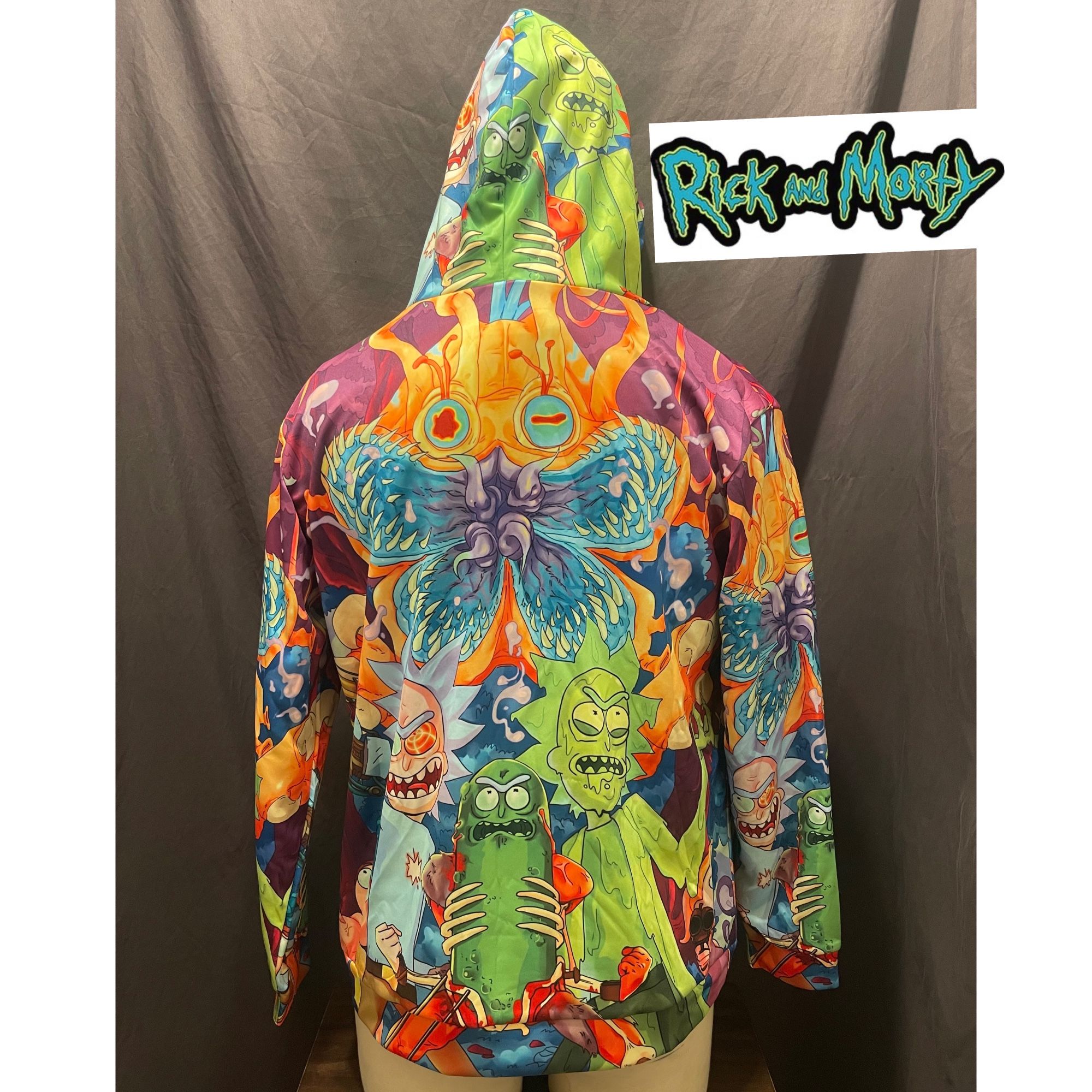 (2) Rick & Morty Sweatshirts (Small)