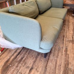 Beautiful Forest Green couch