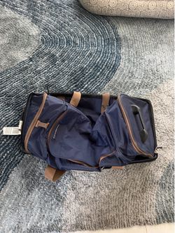 Blue Rolling Duffel
