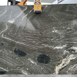 QUARTZITE SLABS GREEN ARMY 2CM FOR KITCHEN COUNTERTOPS 