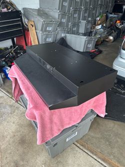 Kitchen hood range black