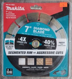 Makita 7" Segmented Diamond Blade B-69624