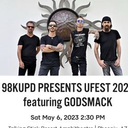 Godsmack Ufest Pit Tickets