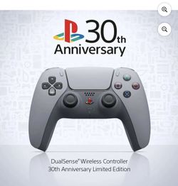 PS5 dual Sense Wireless Controller 30th Anniversary L/E
