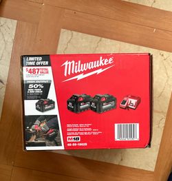 Milwaukee high outpost batteries