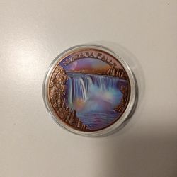 5 Oz Niagara Falls Copper Round