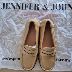 Jennifer&John Leather Penny Loafers ~Size 8 ~Never Worn