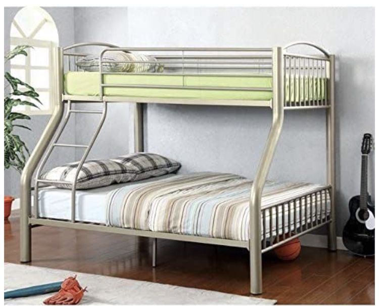 Pyramid Bunk Bed Set with Mattresses