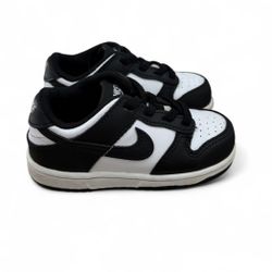 Nike Dunk Low panda black & white toddler Shoes