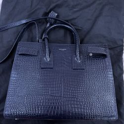 Saint Laurent Sac de Jour Bag Leather