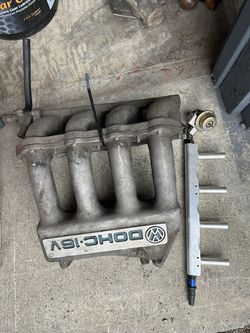 Bahn Brenner Motorsport (BBM) VW 16V intake manifold, fuel rail and injectors