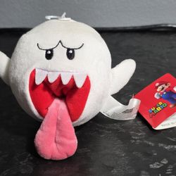 2011 Nintendo Super Mario Boo Plush New With Tags 