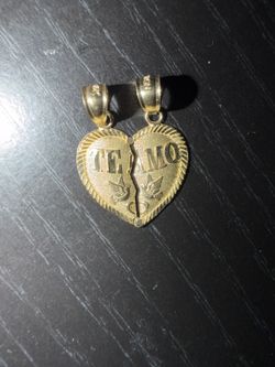 10K Gold Heart Brand New Never Worn $150 Today