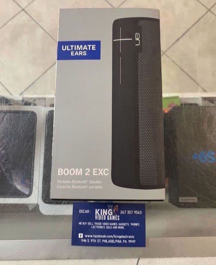 Ultimate Ears Boom EXC Bluetooth Speaker