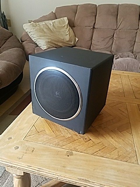 7" Logitech computer subwoofer