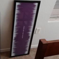 Deep Purple Frequency Art