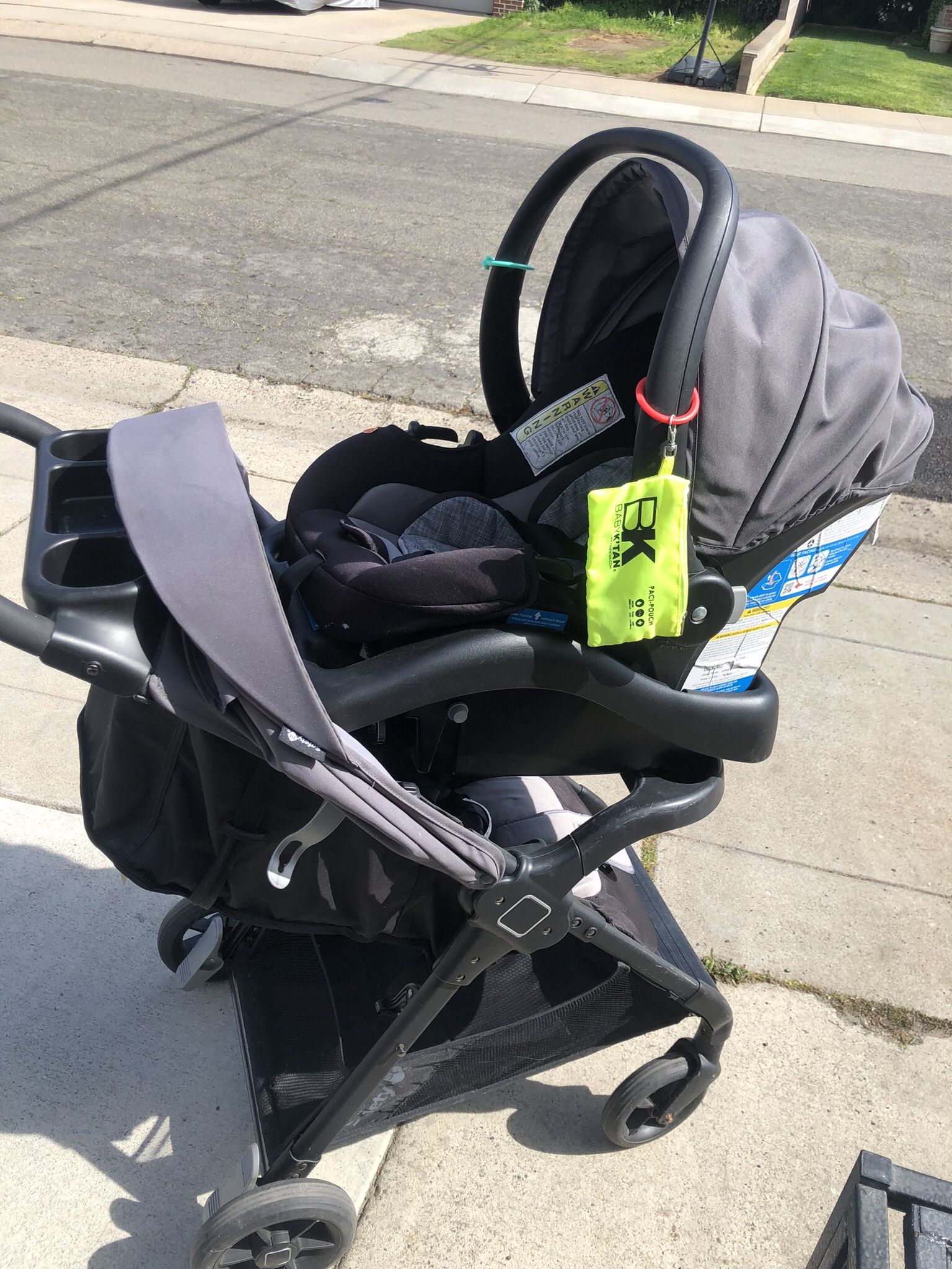Stroller and Baby car seat set
