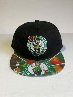 Mitchell & Ness NBA Boston Celtics Munch Time Snapback Hat Adjustable Black