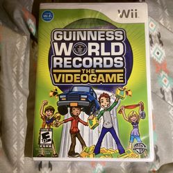 Guinness World Records The Video Game for Nintendo Wii BRAND NEW SEALED