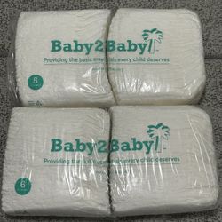 Baby2baby Diapers Size 5, 6, (50 Diapers/$10)