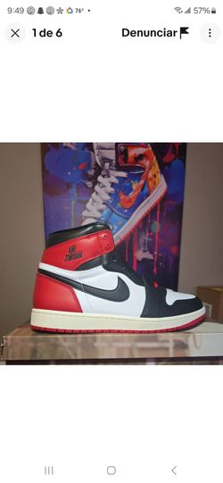 Nike Air Jordan 1 High OG Black Toe Reimagined Size 12 Men's DZ5485-106