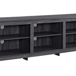 Gray Tv Stand  For Tvs Up 75”