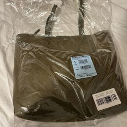 Madewell Leather Zip Top Tote Brand New