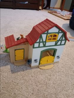 Playmobil Farm Barn Playset