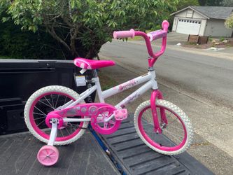 Child Kid Children Bike 16” Wheels With Training Wheels Bicycle Tricycle Trike in Good Condition