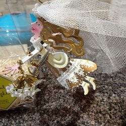 Fanciful Flights bride ornament