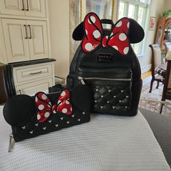 Minnie Mouse Loungefly Mini Backpack