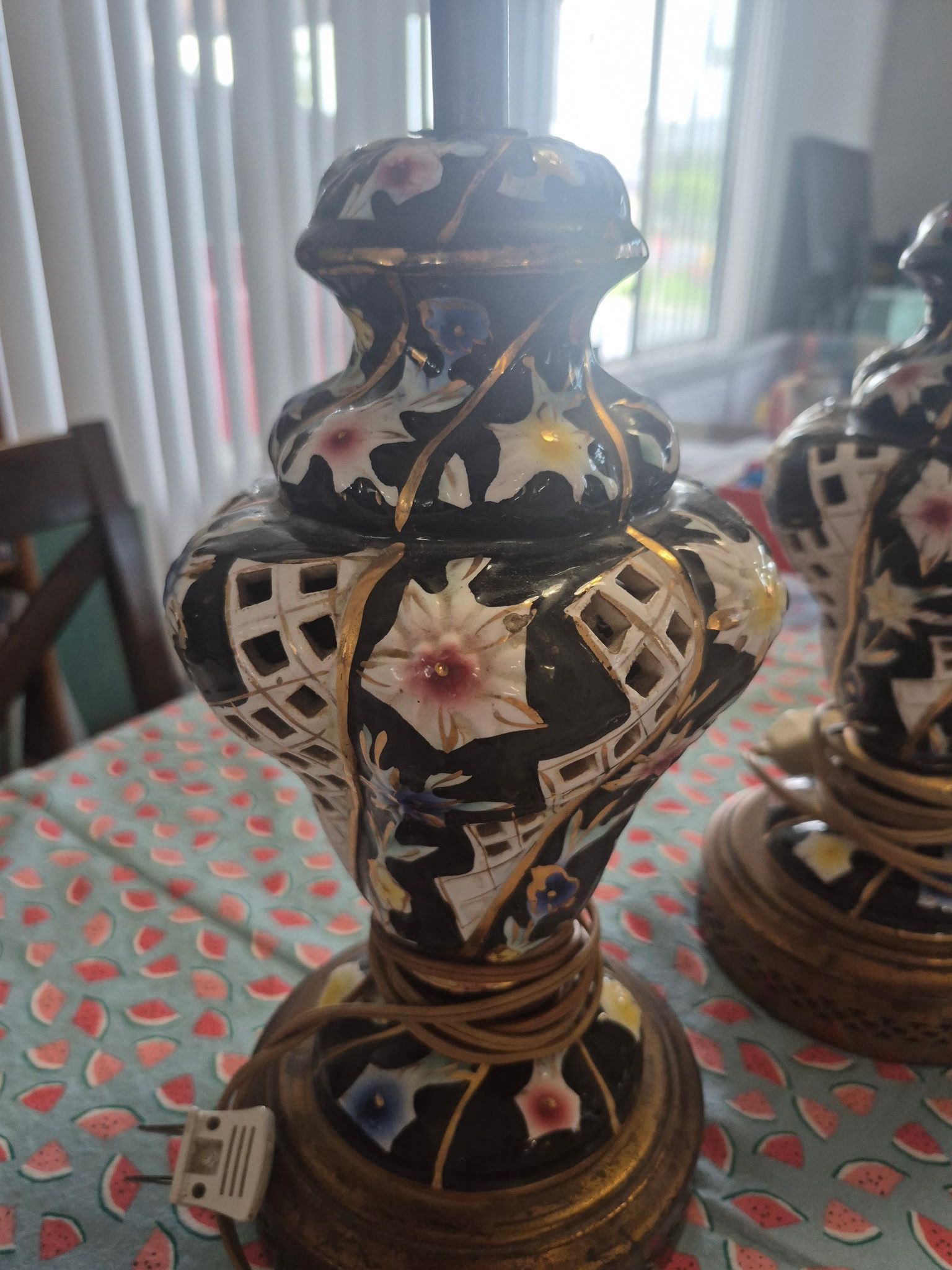 Capodimonte Antique Lamps