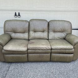 3 Piece Leather Coach