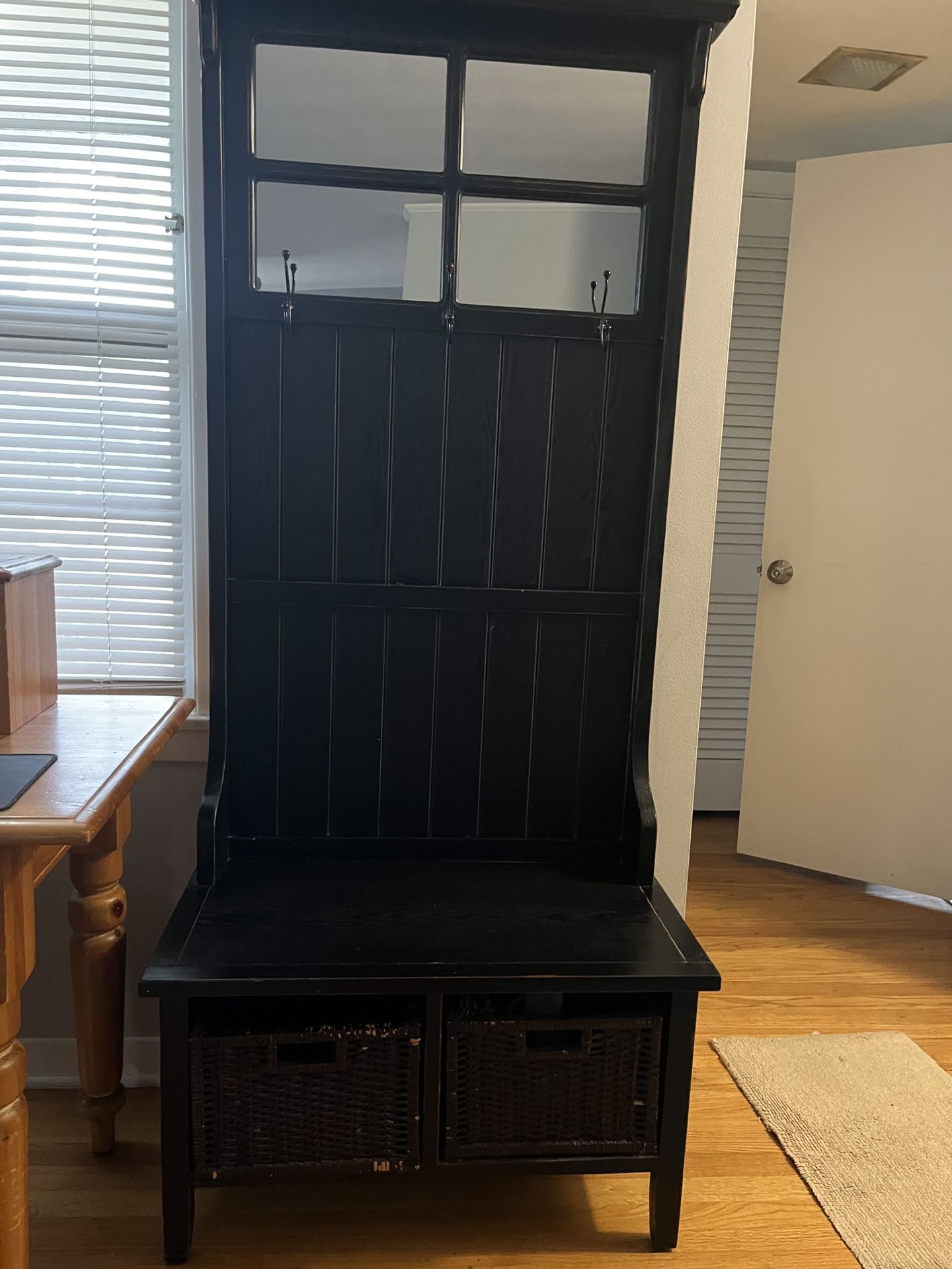 Tree Rack With Bench And Drawers
