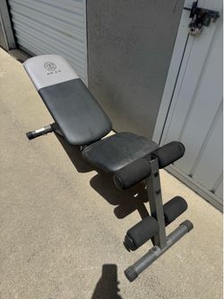 Golds gym weight bench