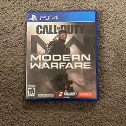 Call Of Duty Modern Warfare PS4 