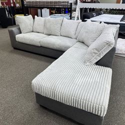 Take Home Pay Later Only $39 Down Payment 🌟 L Shaped Modular Sectional Sofa With Chaise 🌟 Color Options 